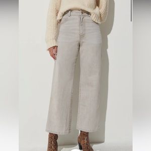 Rachel Comey Wide Leg Puerto Pant - Grey - Size 4